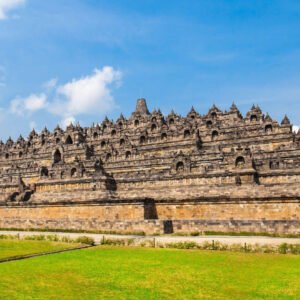 Setumbu Hill and Borobudur Temple